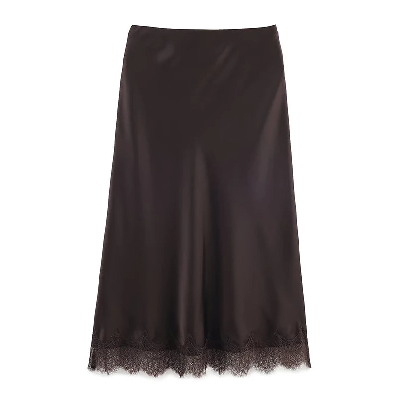 Lucerne Lace Midi Skirt