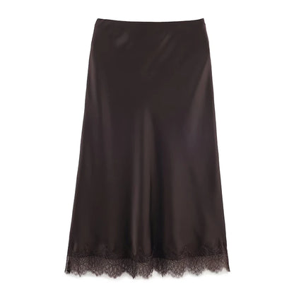 Lucerne Lace Midi Skirt