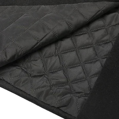 Wool-Blend Double-Breasted Blazer Coat