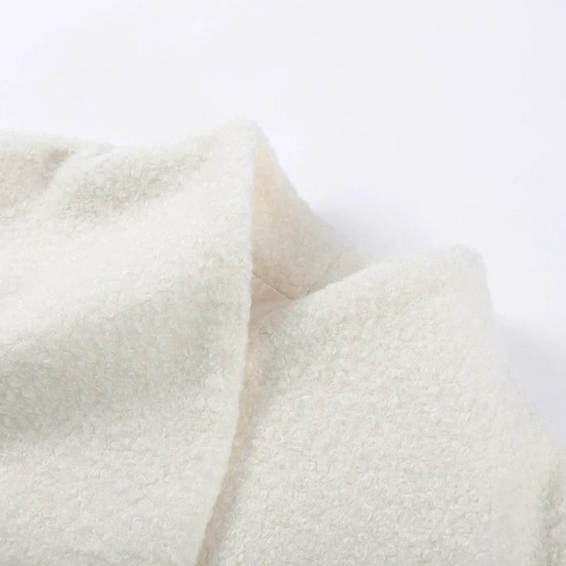 Boucle Wool Coat