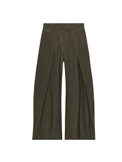 Striped Shirt & Barrel Trouser Set