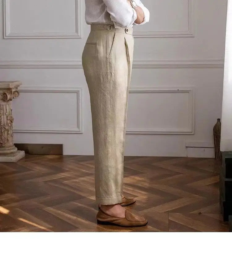 Riviera Linen Trouser