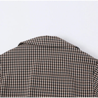 Gingham Cinch Jacket