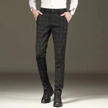 Meridian Plaid Trouser