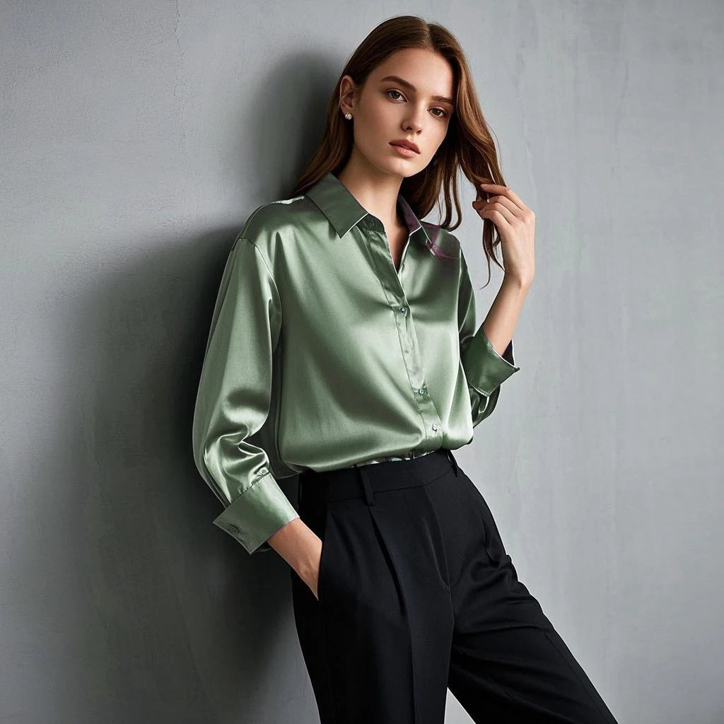 Liquid Satin Shirt