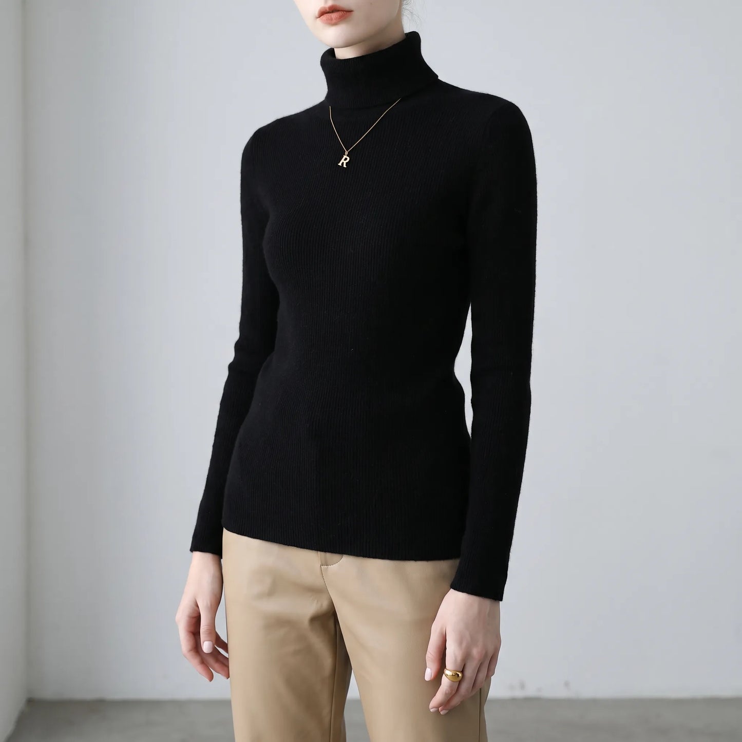 Slim Fit Turtleneck Sweater