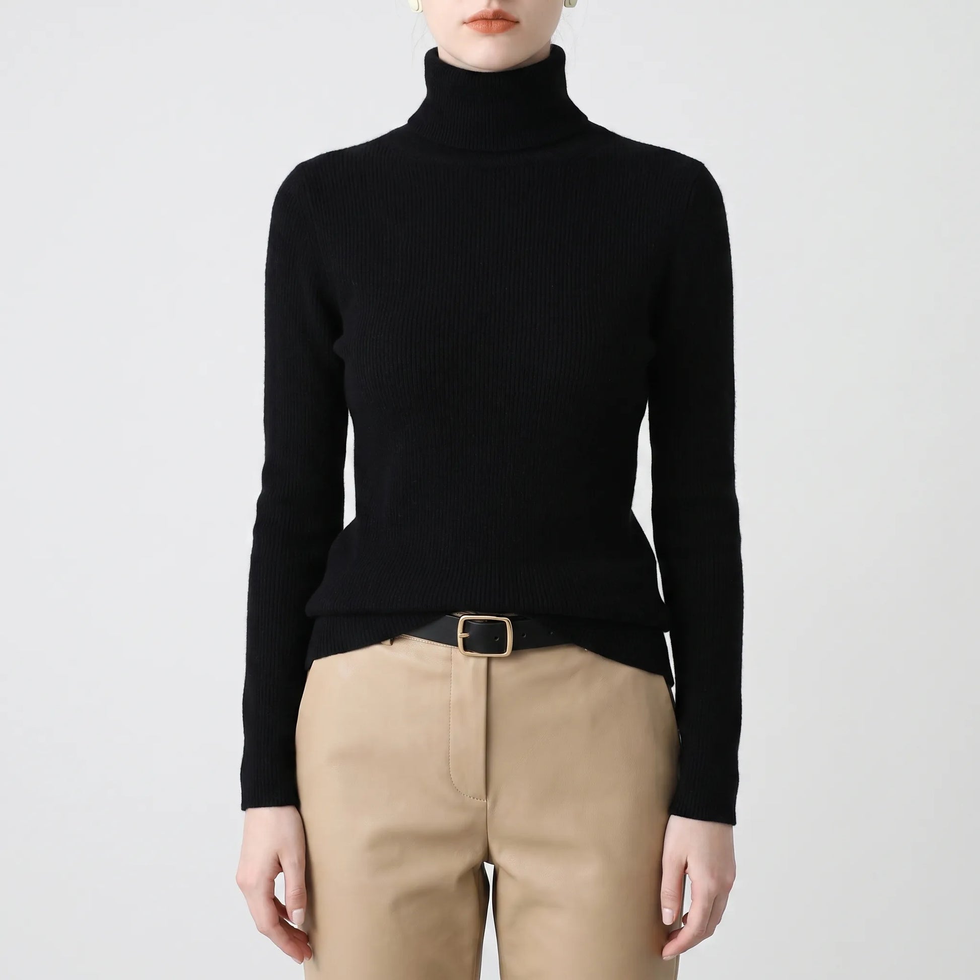 Slim Fit Turtleneck Sweater