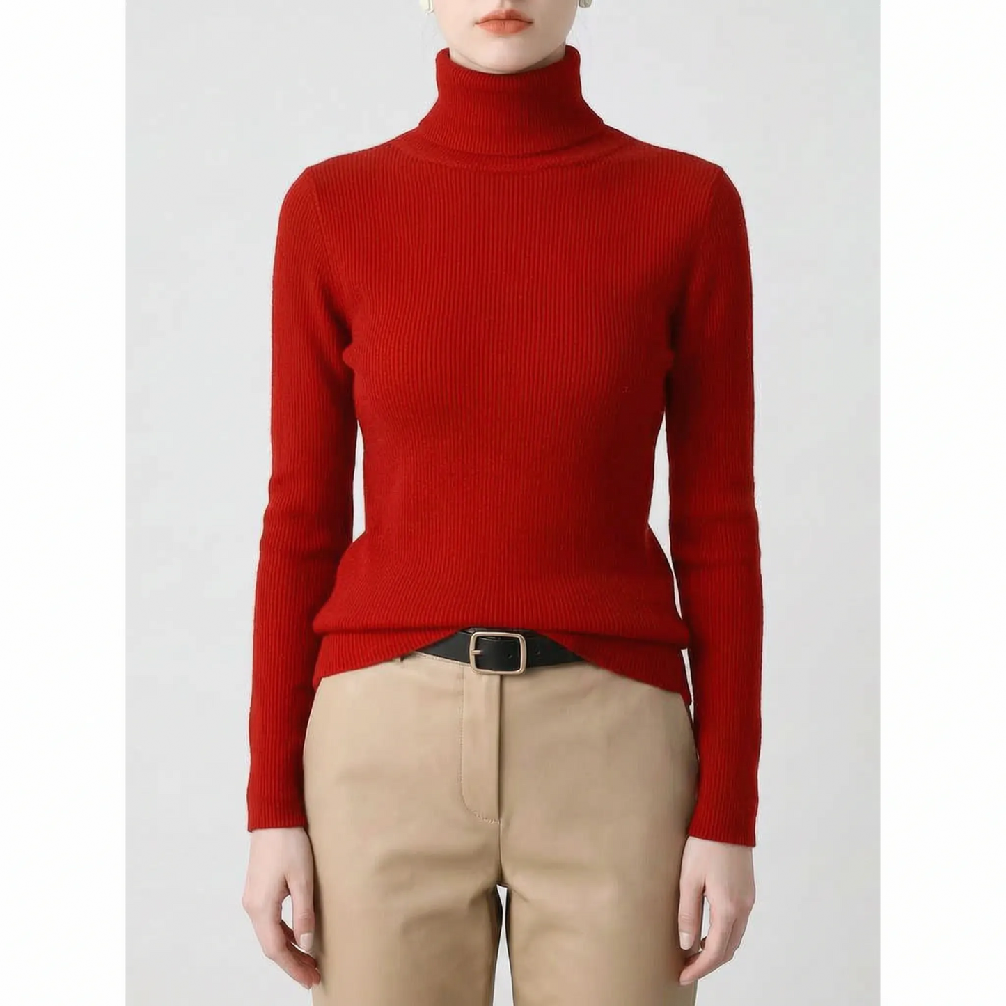 Slim Fit Turtleneck Sweater