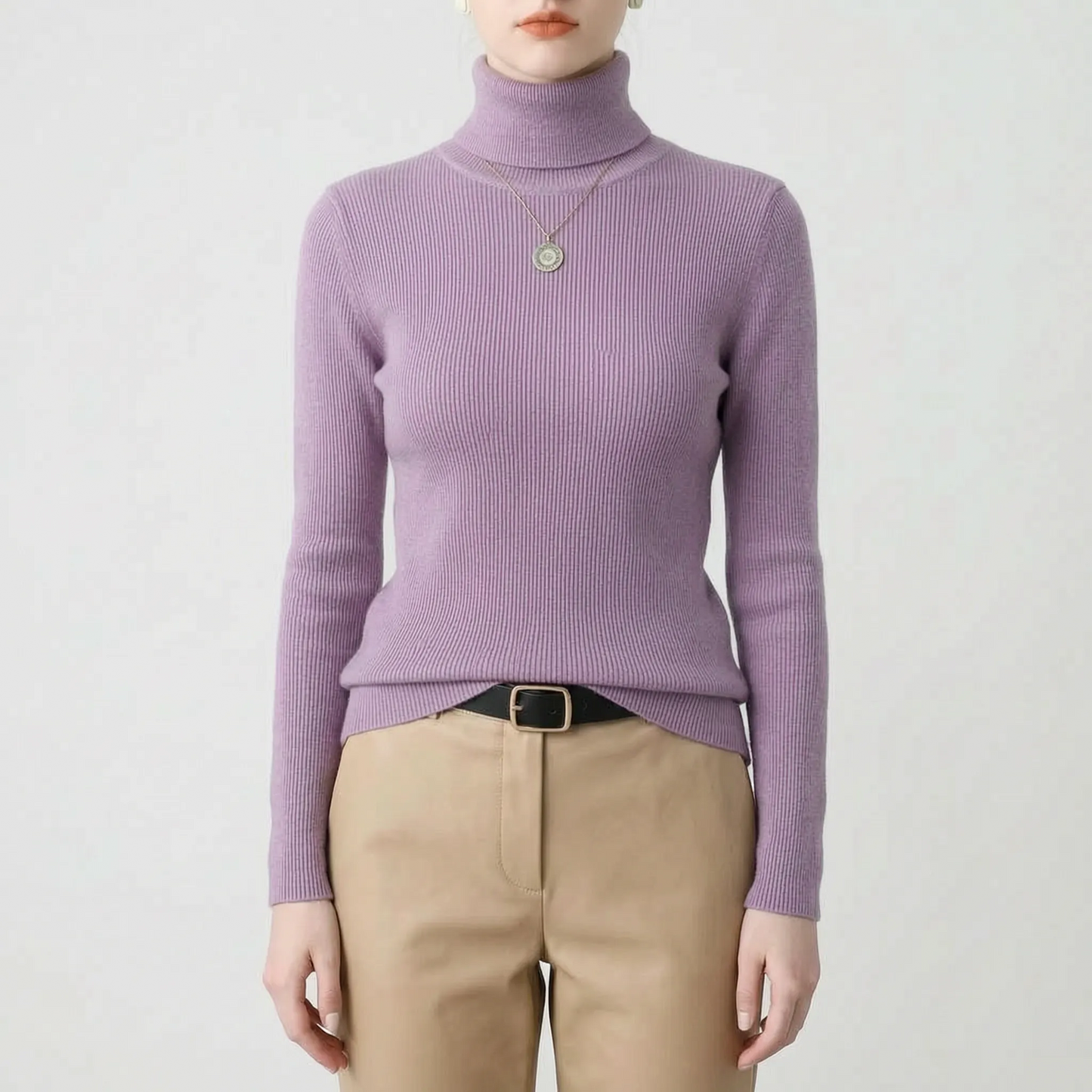 Slim Fit Turtleneck Sweater