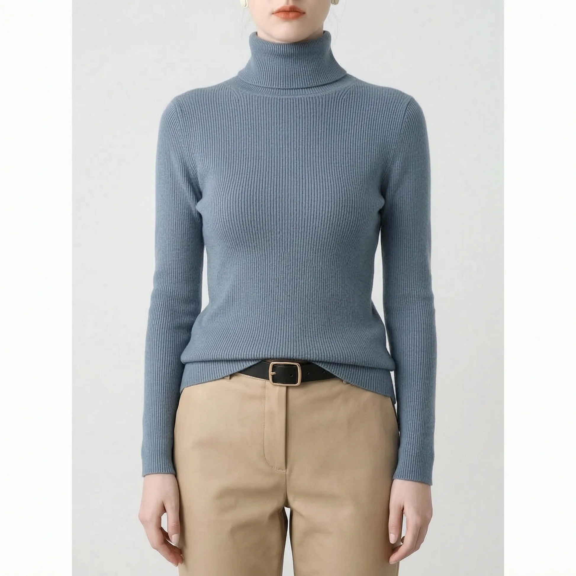 Slim Fit Turtleneck Sweater