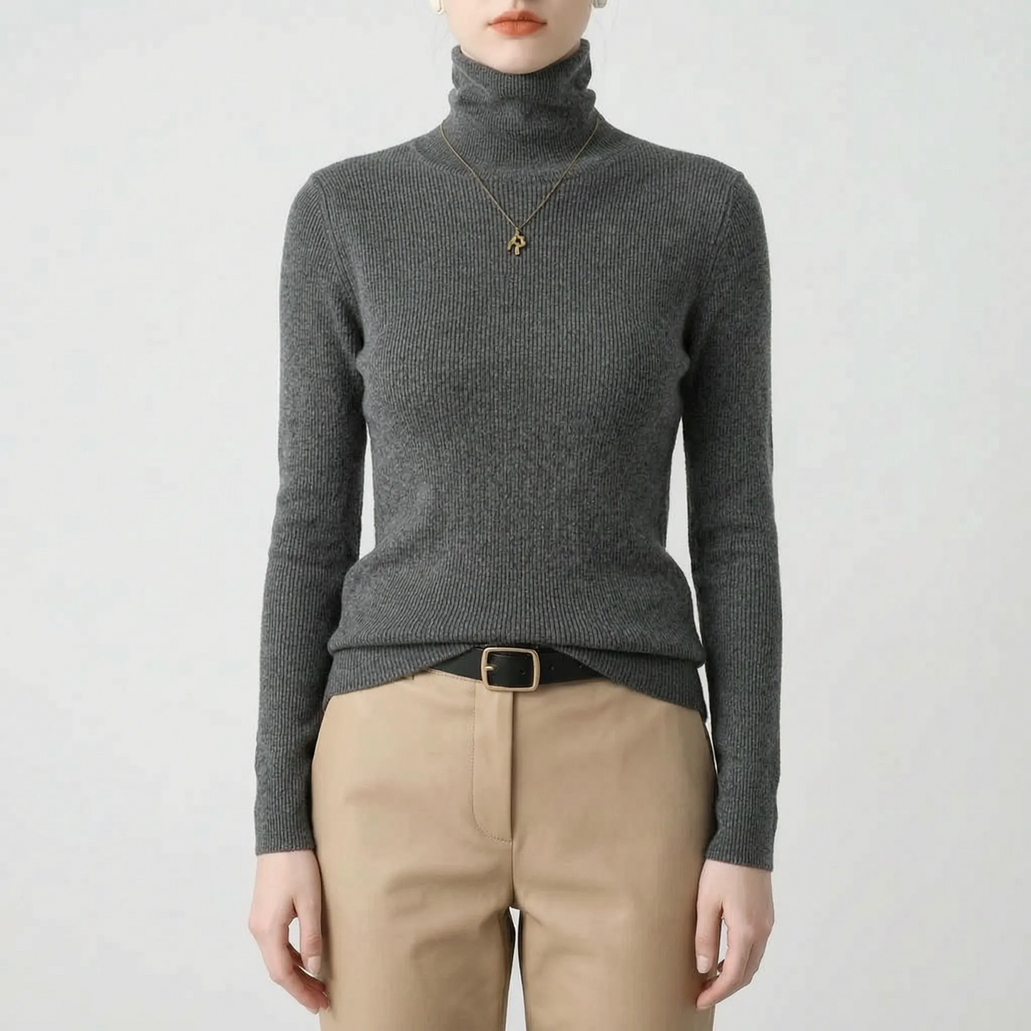 Slim Fit Turtleneck Sweater