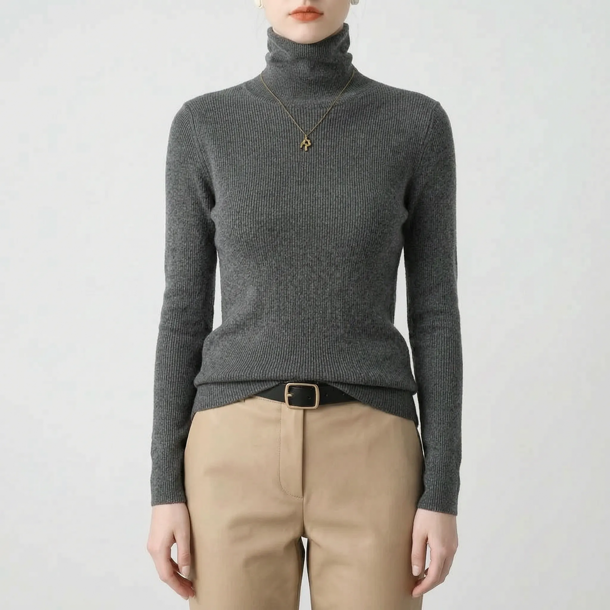 Slim Fit Turtleneck Sweater