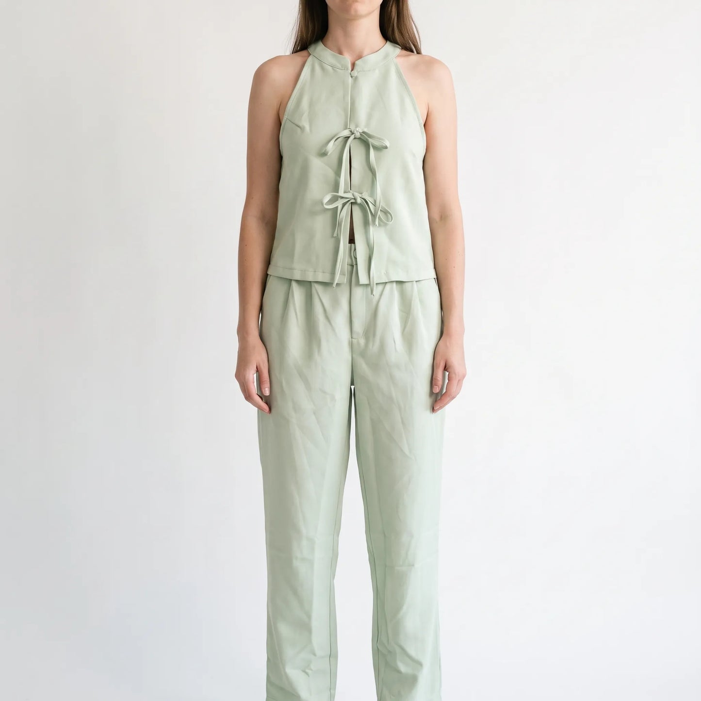 Virelia - Womens Wide Leg Pant Suit