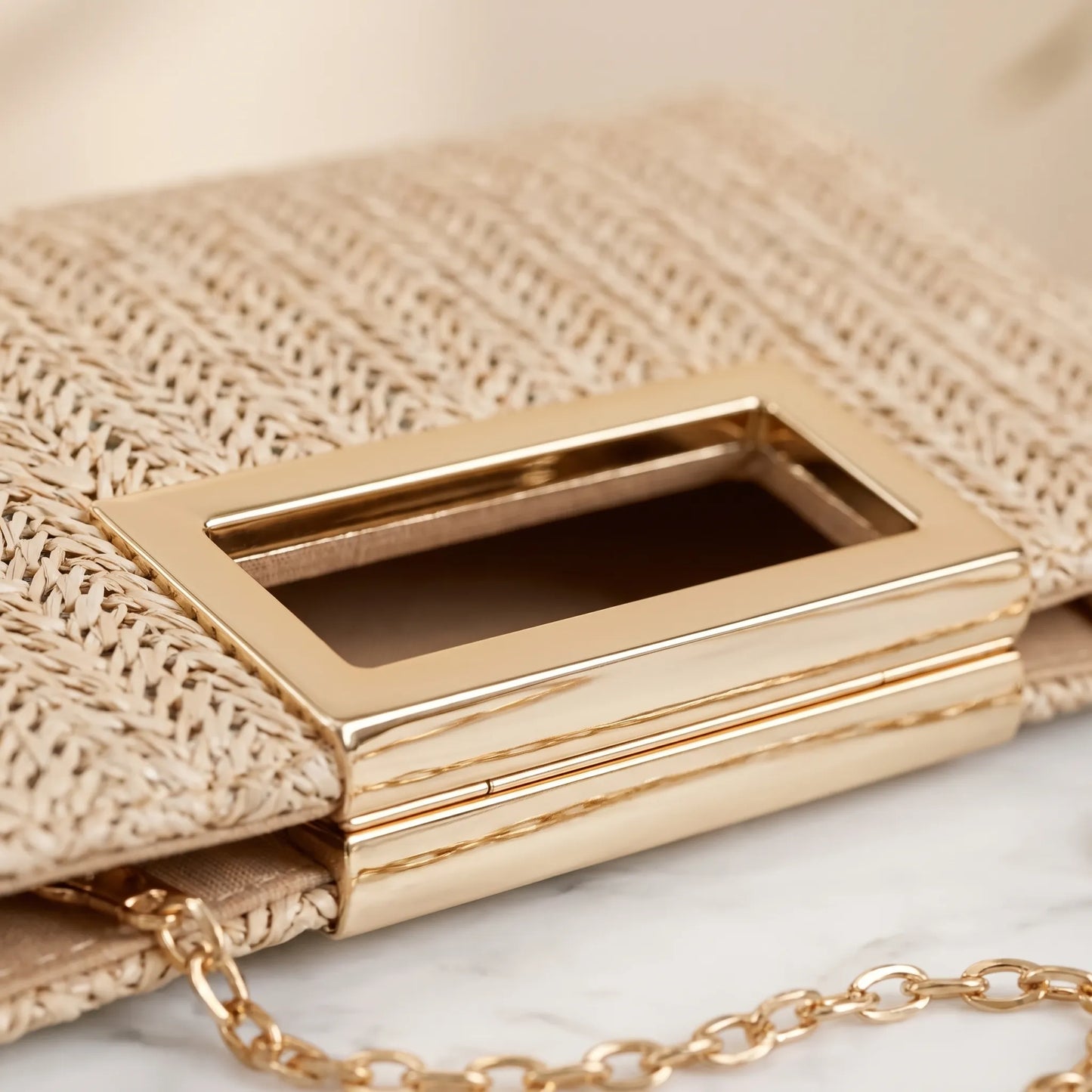Woven Summer Clutch