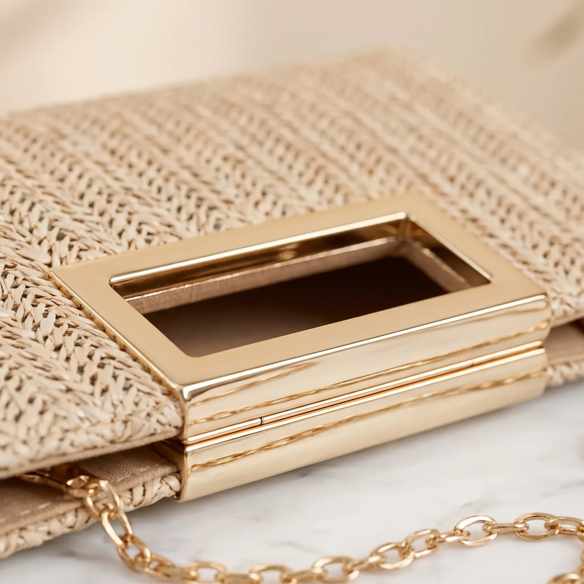 Woven Summer Clutch