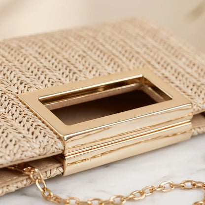 Woven Summer Clutch