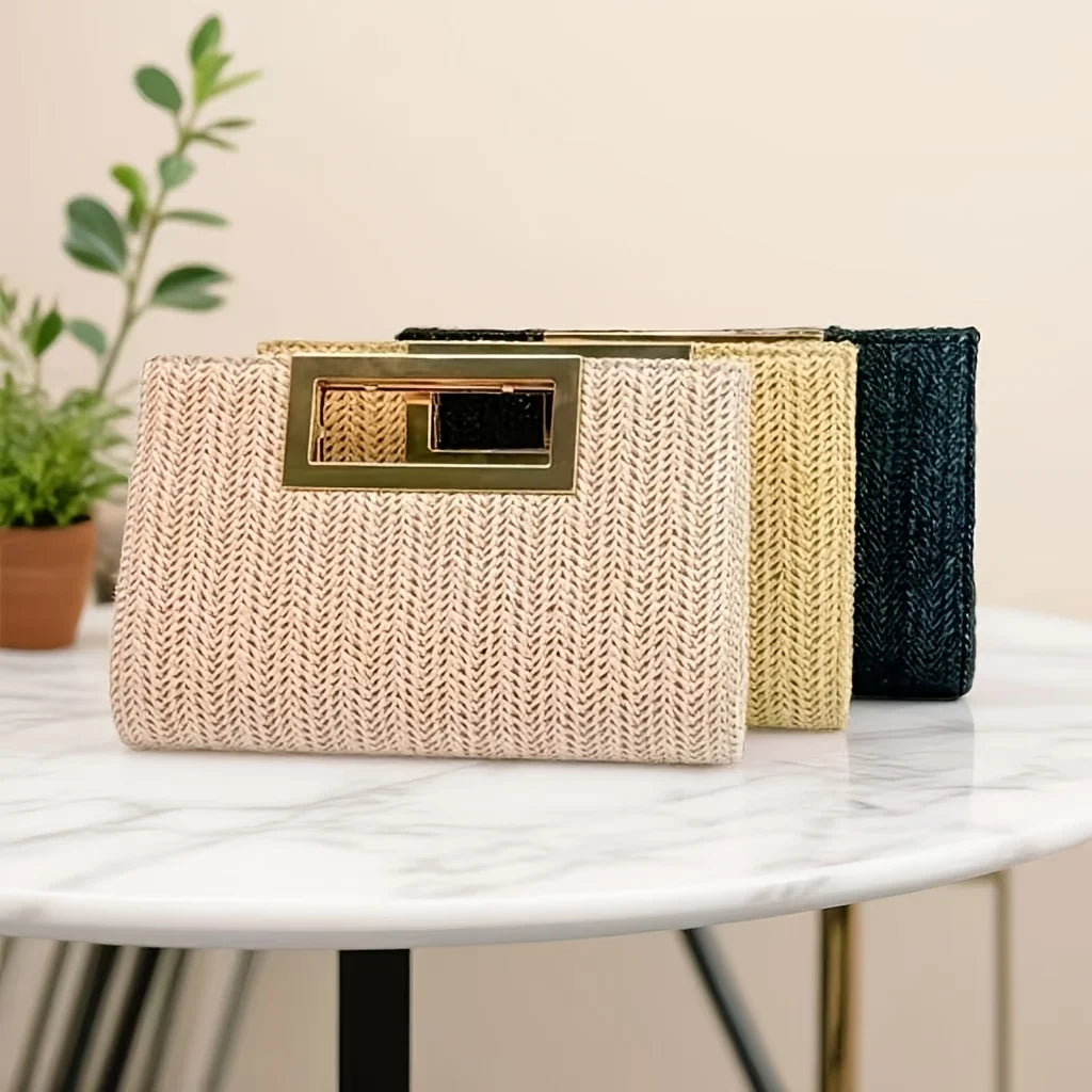 Woven Summer Clutch