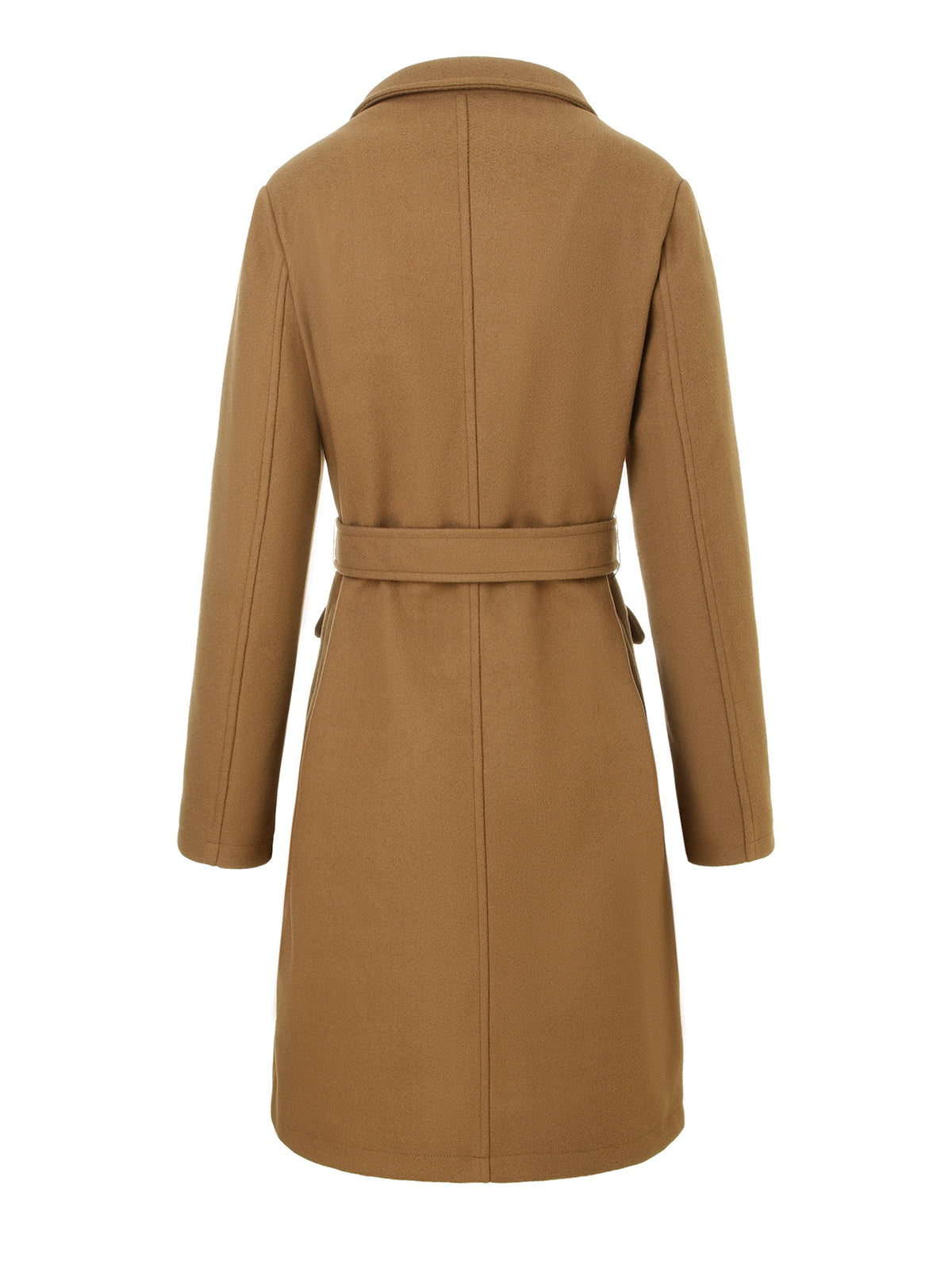 Camel Wrap Overcoat
