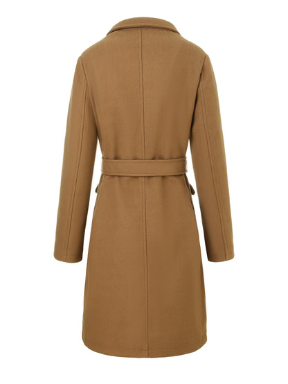 Camel Wrap Overcoat