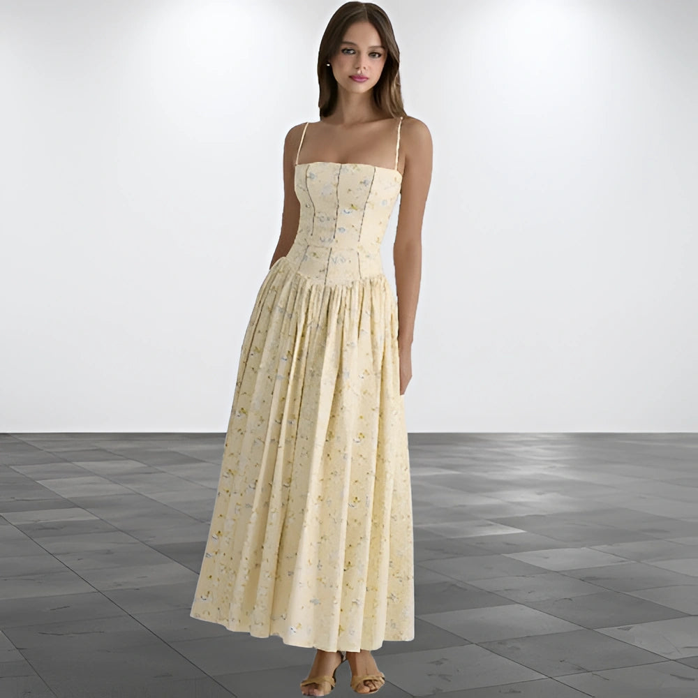 Buttercup Bloom Corset Midi