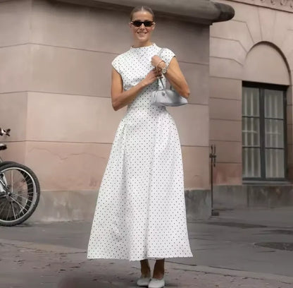 Riviera Polka Dot Midi