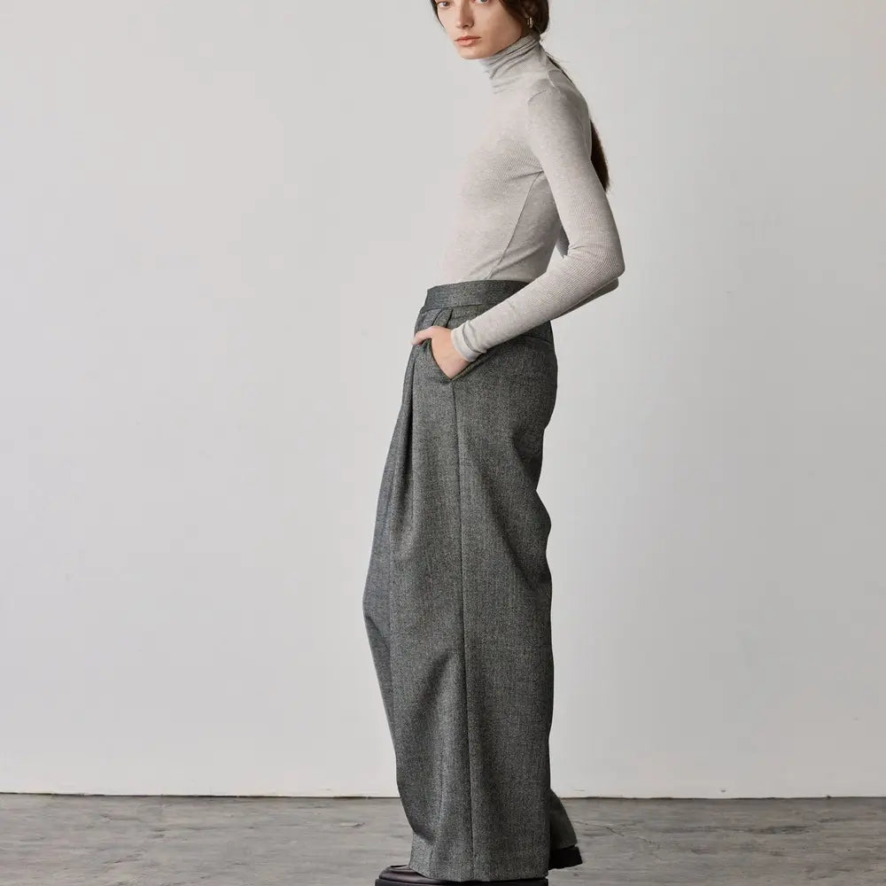 The Atelier Pleat Trouser